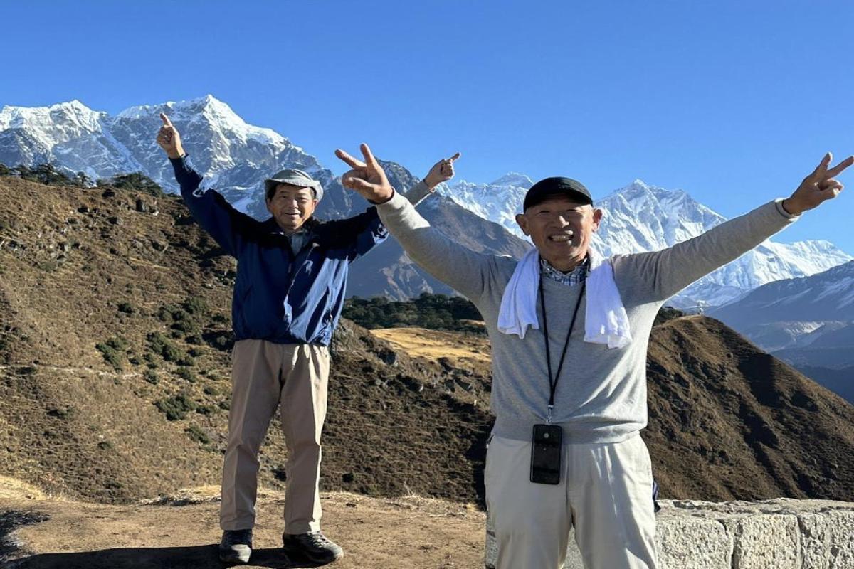 ゴーキョトレッキング１０日間